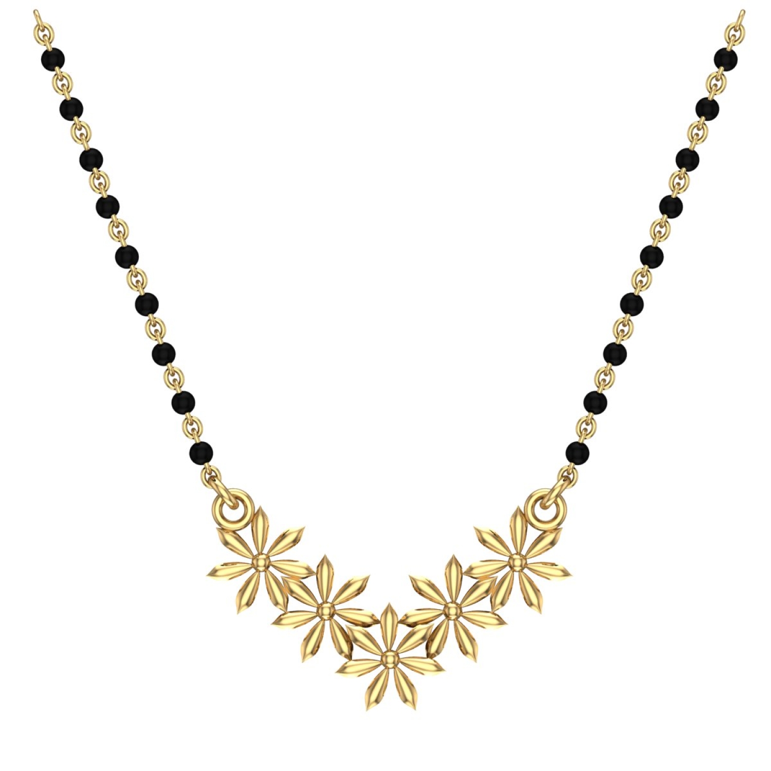 Full gold hot sale mangalsutra design